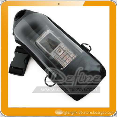 Clear Large Size Waterproof case with belt strap